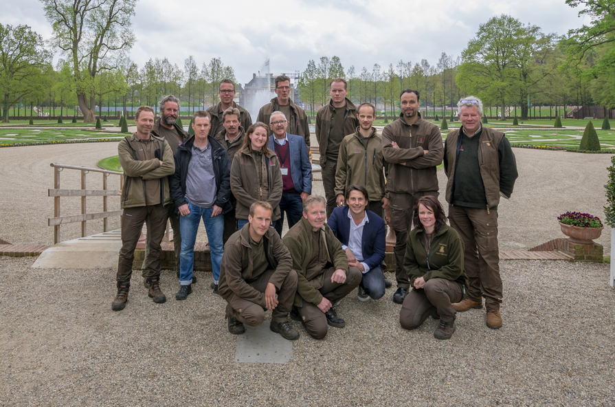 Tuindienst van Paleis Het Loo