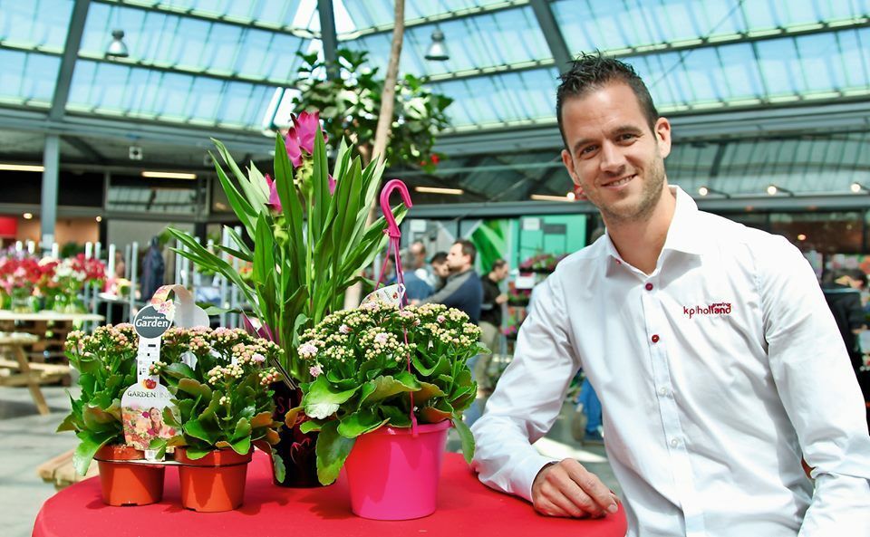 Deelnemer Pim van der Knaap van KP Holland, een van de 62 veredelingsbedrijven die meedoet aan FlowerTrials 2019