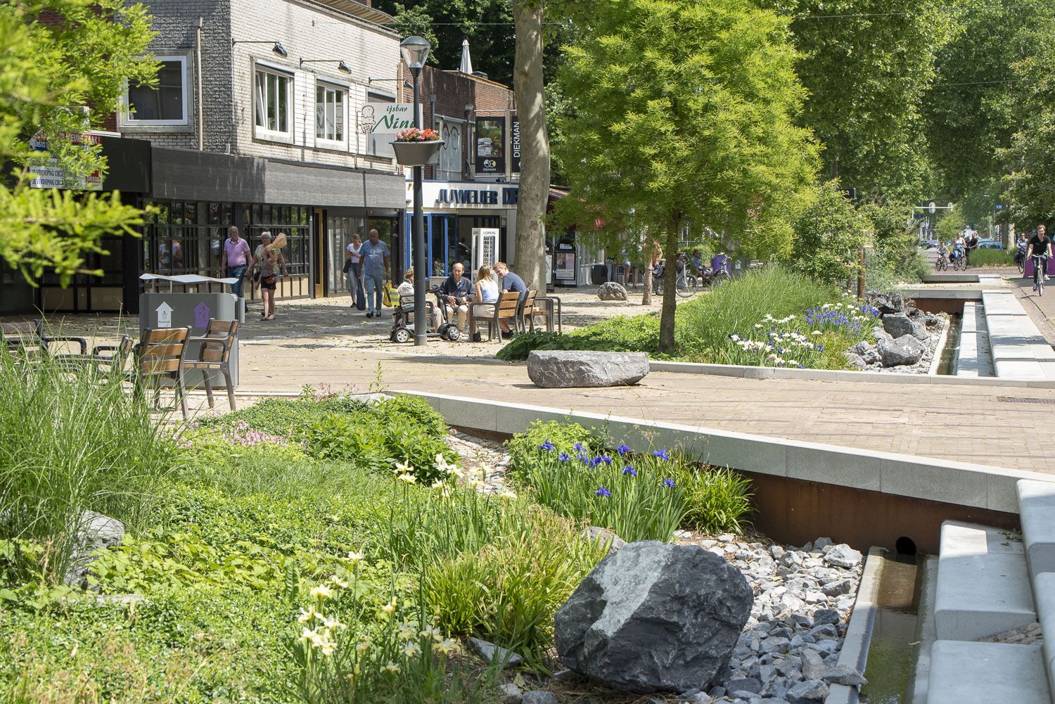 Grotestraat Nijverdal stadse klimaatwadi