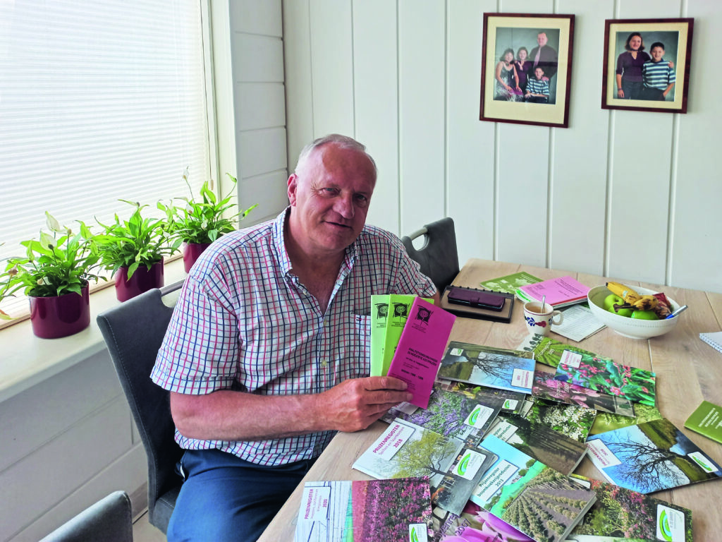 Herman de Bakker geeft dit jaar voor de vijftiende keer het Prijzenregister Boomkwekerijproducten uit