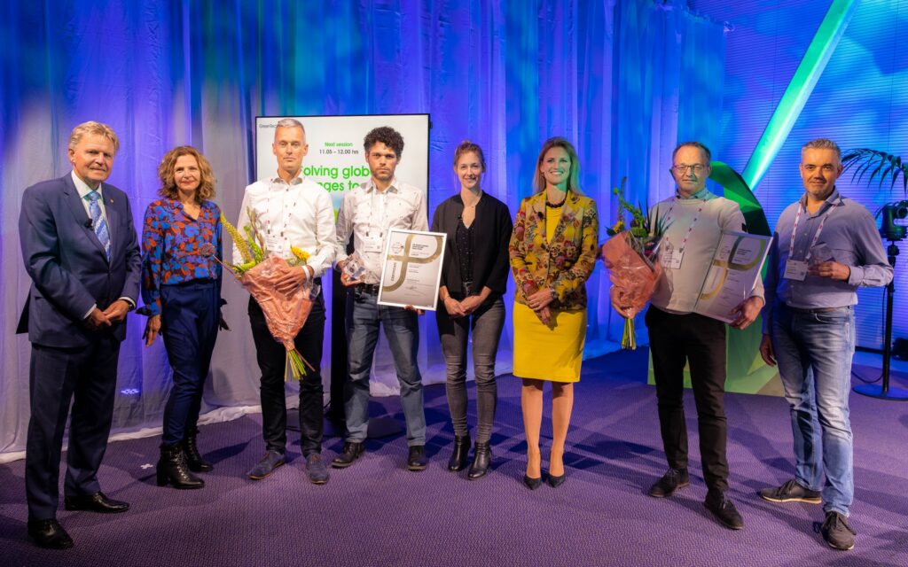 De winnaars van de GreenTech Innovation Awards 2021