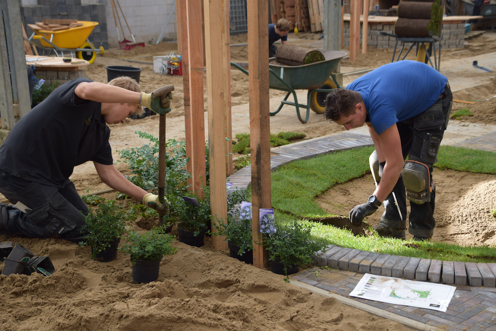 Aeres groene school tuinaanleg